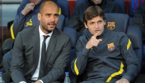 Pep Guardiola und Tito Vilanova haben viele Jahre bei Barca zusammengearbeitet
