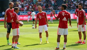 Der FC Bayern hat derzeit große Verletzungssorgen im Mittelfeld