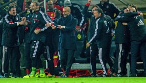 Pep Guardiola ist als Trainer des FC Bayern in der Bundesliga noch ungeschlagen