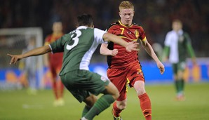 Mit Belgien qualifizierte sich Kevin de Bruyne souverän für die WM