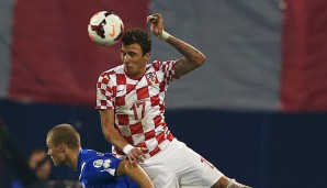 Mario Mandzukic hat sich mit Kroatien für die Weltmeisterschaft in Brasilien qualifiziert