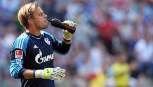 Über die Zukunft von Timo Hildebrand bei Schalke 04 soll im Winter entschieden werden