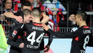 Timo Werner (l.) hat sich beim VfB Stuttgart in die Stammformation spielen können