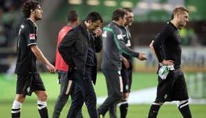 Keine Aussicht auf Besserung: Auch gegen Hannover hat Robin Dutt keinen Stürmer zur Verfügung