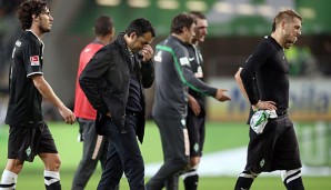 Hängende Köpfe in Bremen: Werder spielt eine schwache Hinrunde