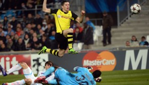Erfolgsgarant: Robert Lewandowski schoss den BVB zu zwei Meistertiteln