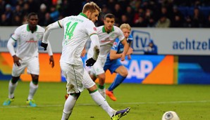 In der laufenden Saison traf Aaron Hunt in 17 Spielen dreimal für Werder Bremen