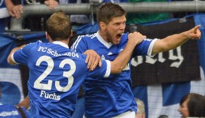 Klaas-Jan Huntelaar erzielte in dieser Saison drei Tore für den FC Schalke 04
