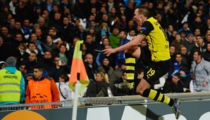 Großkreutz schoss den BVB mit seinem Siegtor gegen Marseille ins Achtelfinale der Champions League