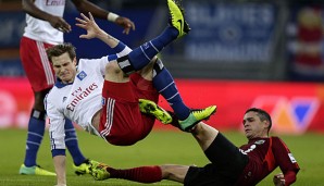 Marcell Jansens (l.) Einsatz gegen Hoffenheim steht auf der Kippe