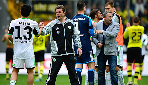 Der VfL Wolfsburg beendete die Hinrunde der laufenden Saison auf Tabellenplatz fünf