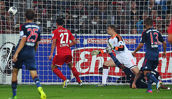 Nicolas schockte die Bayern mit seinem Last-Minute-Tor im Hinspiel