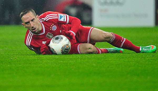 Franck Ribery leidet unter einer eher ungewöhnlichen Verletzung