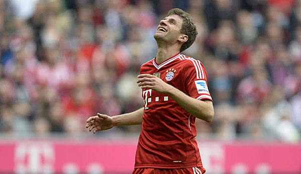 Unglücklich: Am Sonntag hatte Müller noch einen Doppelpack erzielt - nun fällt er verletzt aus