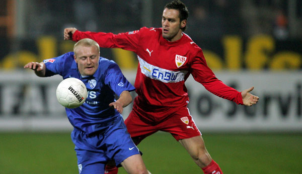 Silvio Meißner (r.) spielte von 2000 bis 2008 für den VfB Stuttgart