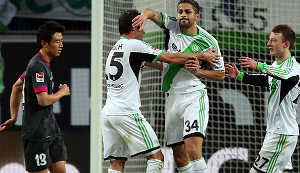 Der VfL Wolfsburg hat sich bis auf drei Punkte von Verfolger Mainz abgesetzt