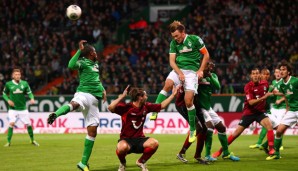 Das Hinspiel konnte Werder Bremen mit 3:2 gewinnen