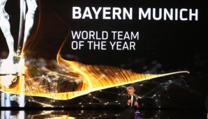 Bayern München wurde kürzlich zur Mannschaft des Jahres gewählt