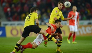 Im Hinspiel rang Borussia Dortmund den FSV Mainz 05 mit 3:1 nieder