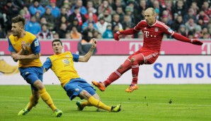 Bayern konnte das Hinspiel dank eines Doppelpacks von Robben mit 2:0 für sich entscheiden