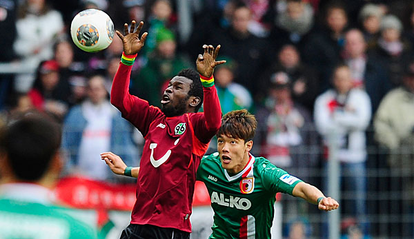 Mame Diouf erzielte in dieser Saison bisher acht Treffer für Hannover 96