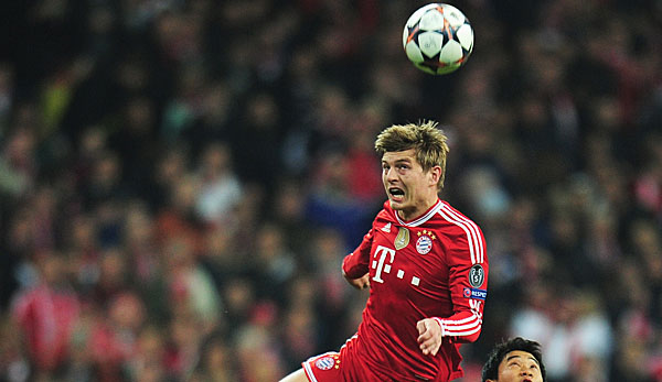 Toni Kroos spielte in diese Saison in 27 Bundesliga-Spielen für die Bayern