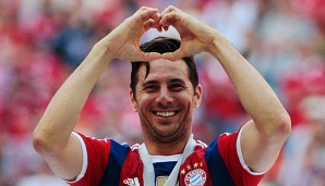 Claudio Pizarro erzielte in dieser Saison zehn Treffer für den FC Bayern München