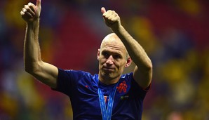 Arjen Robben will weiterhin für die Niederlande spielen