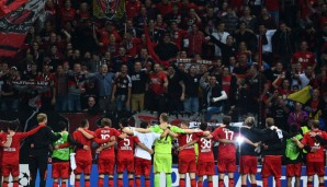 Bayer Leverkusen ist am Mittwoch in die Champions League eingezogen