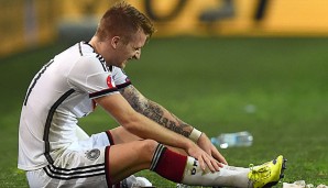 Marco Reus verletzte sich beim EM-Qualifikationsspiel gegen Schottland
