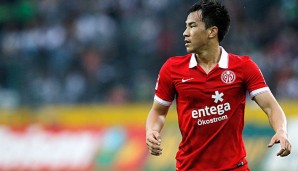 Shinji Okazaki ist im Moment bester Torschütze der Bundesliga