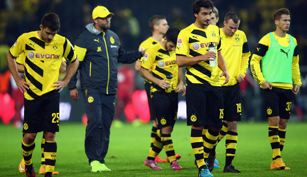 Borussia Dortmund hat in den letzten vier Bundesligaspielen nur einen Punkt geholt