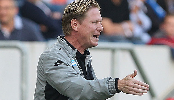 Markus Gisdol setzt mit Hoffenheim auf eine starke Defensive