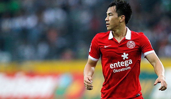 Shinji Okazaki ist im Moment bester Torschütze der Bundesliga