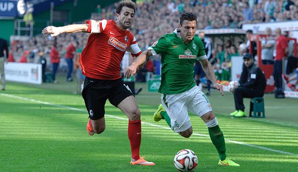 Zlatko Junuzovic (r.) spielt derzeit seine vierte Saison für Werder Bremen