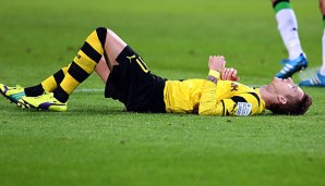 Marco Reus lässt sich durch die erneute Verletzung nicht entmutigen
