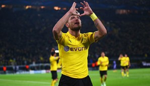 Ciro Immobile scheint die Fans in Dortmund schon ins Herz geschlossen zu haben