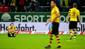 Borussia Dortmund überwintert diese Saison auf Platz 17