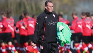 Huub Stevens will jeden verfügbaren Tag nutzen, um den VfB gut auf die Rückrunde vorzubereiten