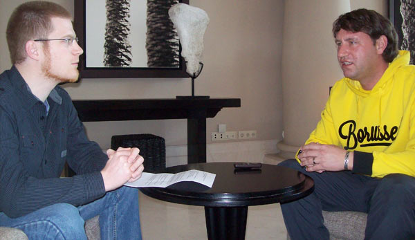SPOX-Redakteur Jochen Tittmar traf Peter Krawietz im Trainingslager in La Manga