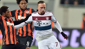 Franck Ribery verdient pro Jahr nahezu 15 Millionen Euro