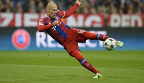 Arjen Robben hat für den FC Bayern in dieser Saison 17 Tore erzielt
