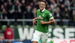 Di Santo traf diese Saison schon zwölf mal für Werder Bremen