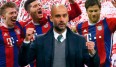 Pep Guardiola darf sich über seine zweite Meisterschaft mit den Münchnern freuen