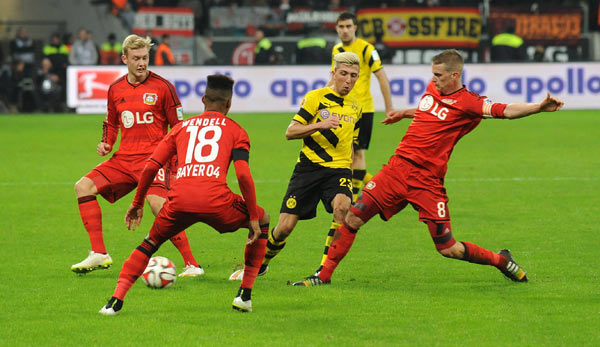 Bayer Leverkusen wollte Kevin Kampl zurückholen - doch der ging lieber nach Dortmund