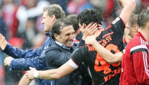 Gönn Dir! Coach Labbadia gibt seinen Jungs nach dem Last-Minute-Remis gegen Freiburg frei