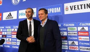 Roberto Di Matteo wurde am 7. Oktober 2014 als neuer Cheftrainer vom FC Schalke 04 vorgestellt