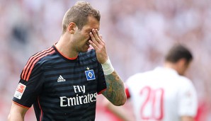 Lasogga ist die große Hoffnung des Hamburger SV im Abstiegskampf