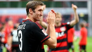 Stefan Reinartz hat sich am vergangenem Wochenende von seinen Fans in Leverkusen verabschiedet