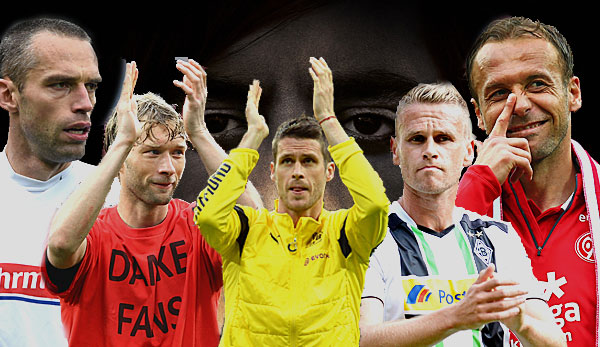 Verabschieden sich von der Bundesliga: Kehl, Rolfes, Noveski und Co.